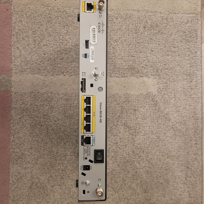 Cisco 881G-4G lte