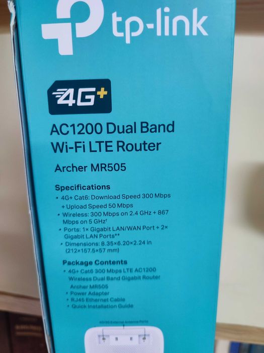 Tp-Link MR505 4G+ 300mbps Router Cat.6