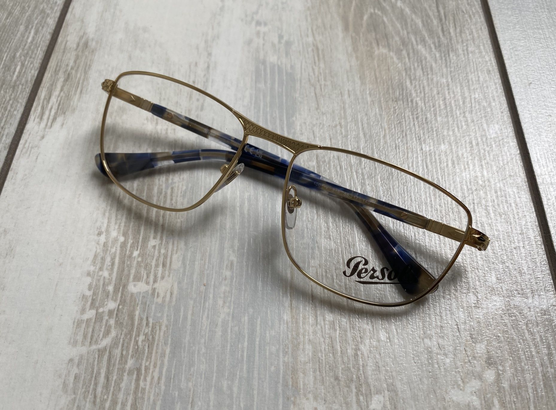 Чоловічі оправи для окулярів в колорі Gold 1001-V 515 Persol !