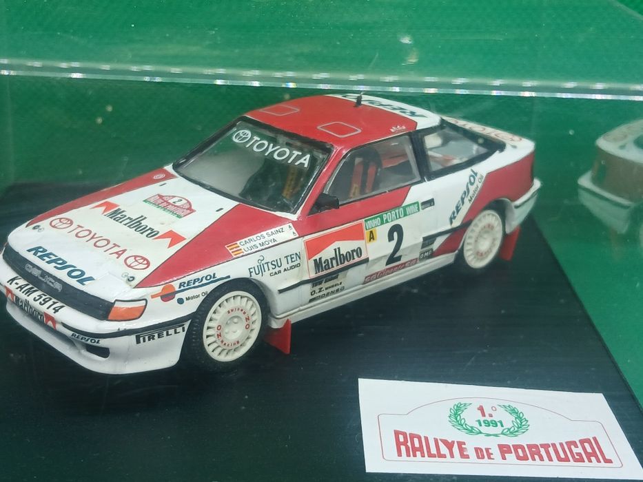 Miniaturas 1:43 Toyota Celica Carlos Sainz Raly de Portugal