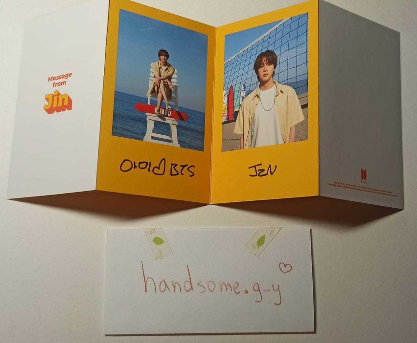 BTS Album БТС Альбом Картка мерч