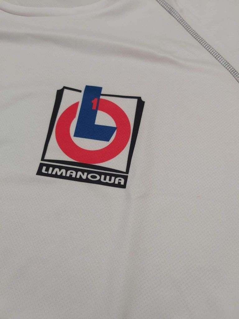 Koszulka biała z logo 1LO Limanowa