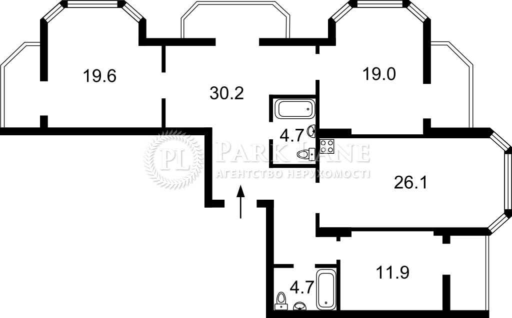 127м² в элитном ЖК Аристократ! Печерск. Ул. Коновальца, 34а Щорса