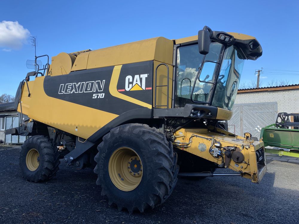 Lexion 570 2008рік жатка візок