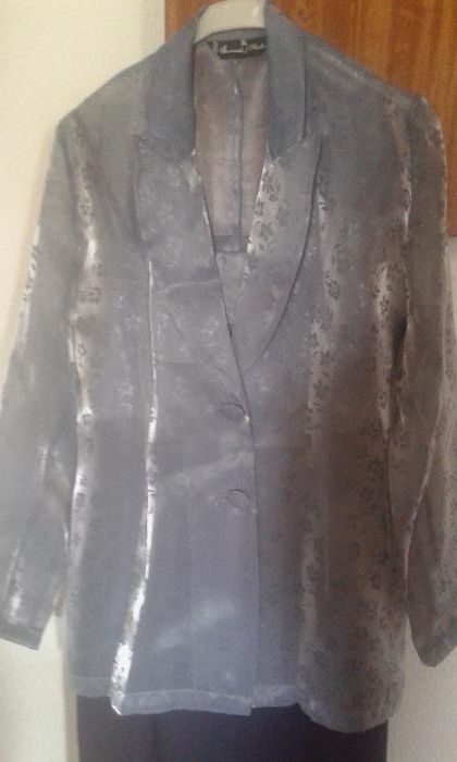 Vestido de cerimónia com casaco