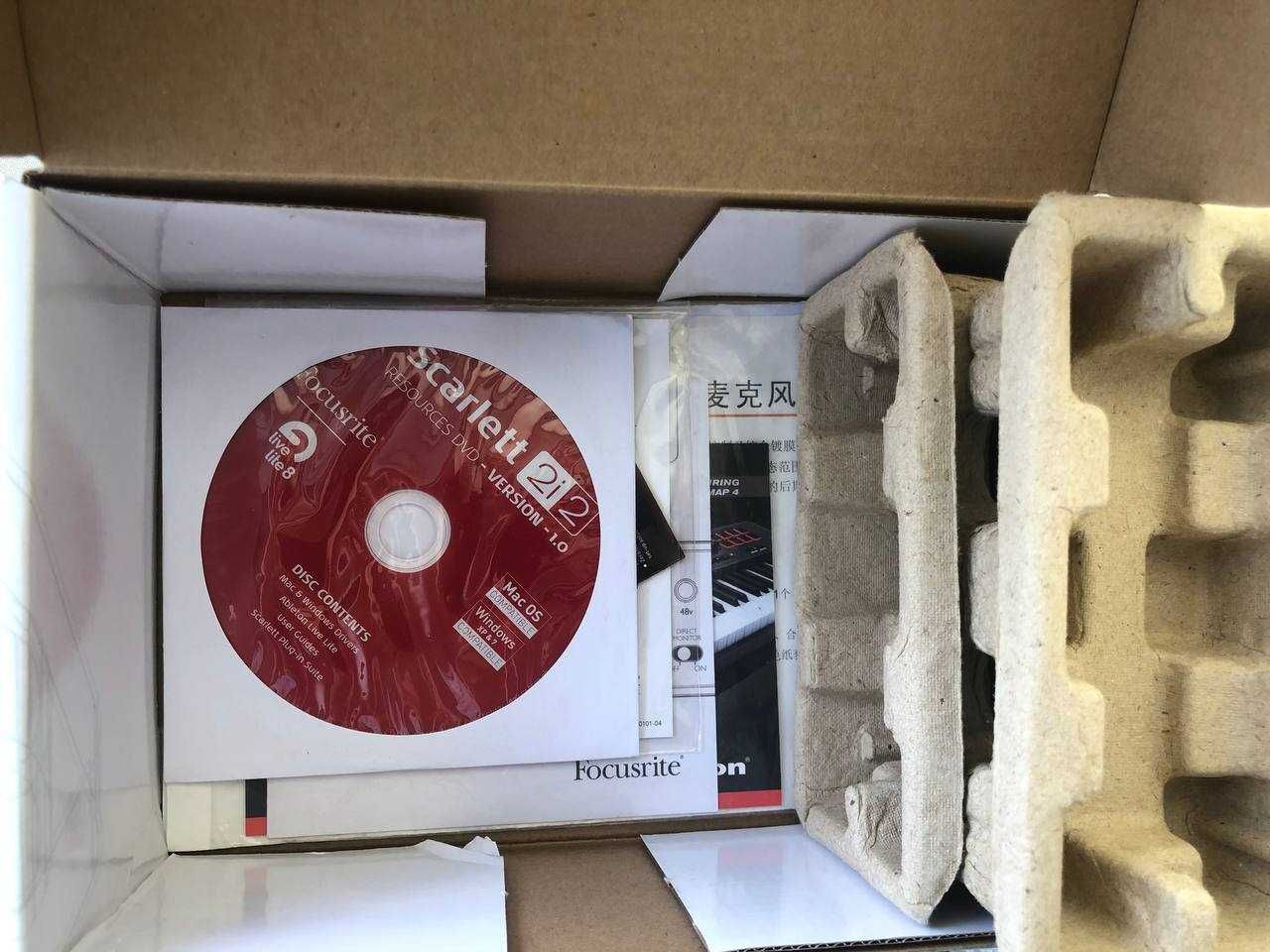 Scarlett Focusrite 2i2 (Original) Звукова карта, аудіоінтерфейс