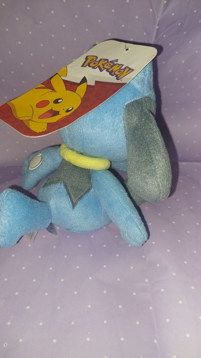 М'яка іграшка Покемон Ріоло-Лусаріо