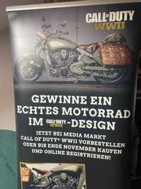 rollup reklamowy Roll-up PS4 motocykl indian