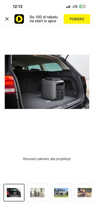 ECOFLOW Delta 3 Plus 1024Wh Bank energii
