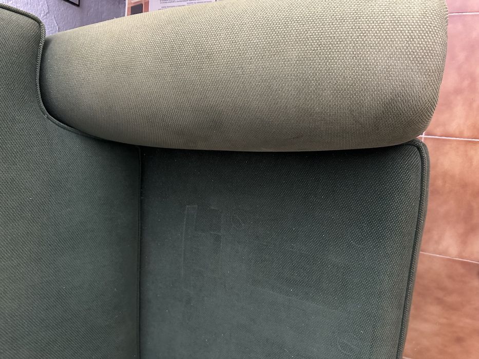 Sofá cama  verde