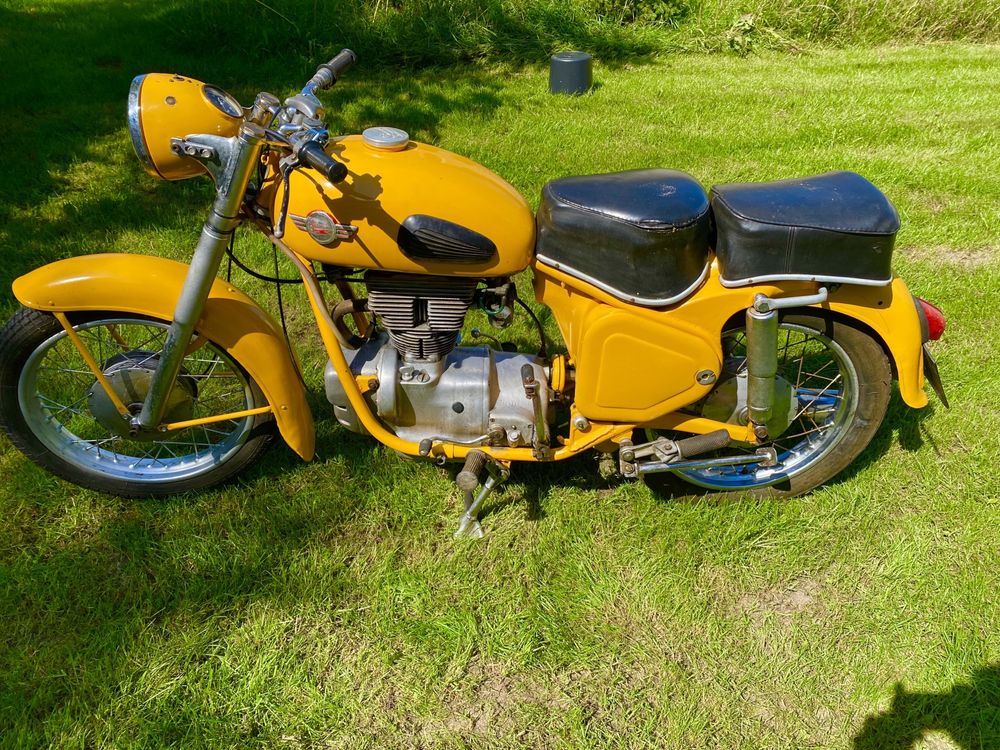 Simson Awo 425S Sport 250ccm 1958 rok, zarejestrowany.