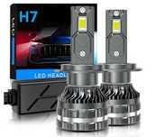 H7 LED X-PRO C 30000LM 120W 6500k 12V-24V extra moc mini wymiar