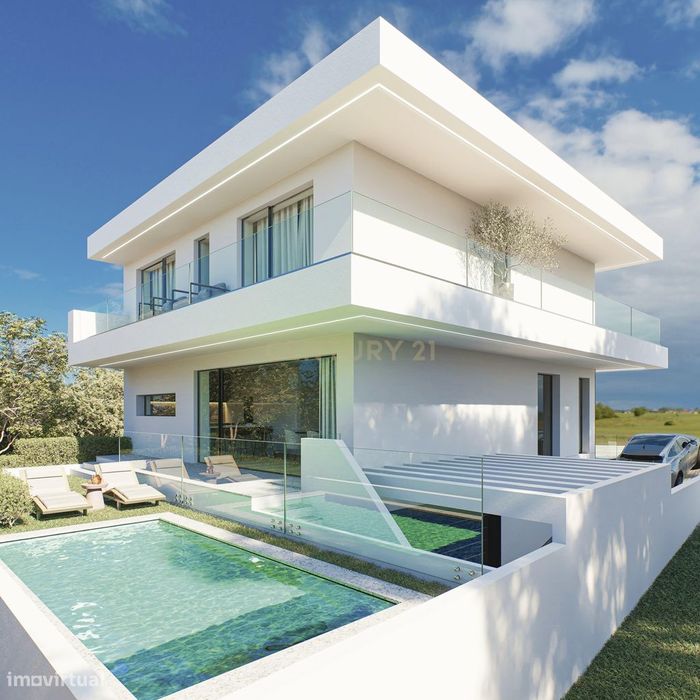 Moradia de Luxo T4+1 c/ piscina e Rooftop | Bairro Trigache Norte | Od