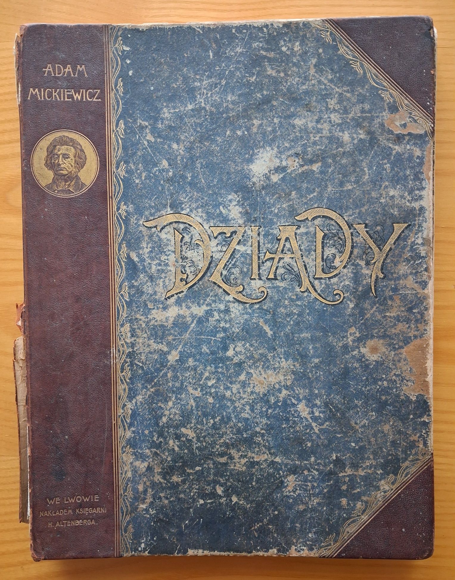 DZIADY CZĘŚĆ I II i IV ADAM MICKIEWICZ  ilus. Cz. B. Jankowskiego 1896