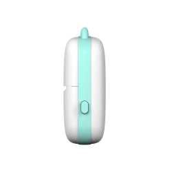 Mini drukarka termiczna do etykiet Fun Print Bluetooth – niebieska