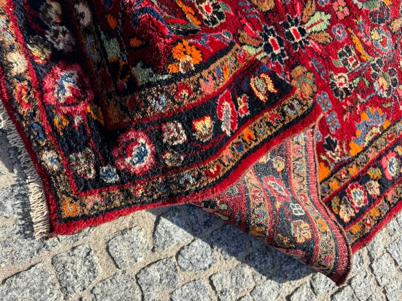 Idealny r.tkany chodnik dywan perski Iran MEHRABAN 415x102 gal. 17 tyś