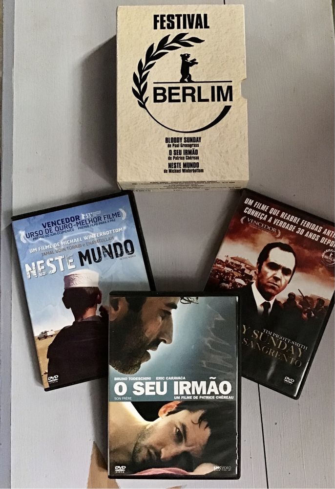 Festival de Berlim - 3 Filmes + caixa de arquivo