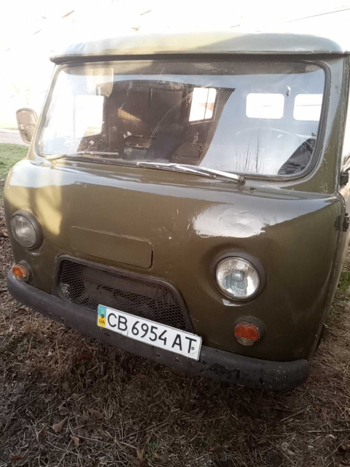 УАЗ 452  пасажирський 1982р. (газ - бензин)