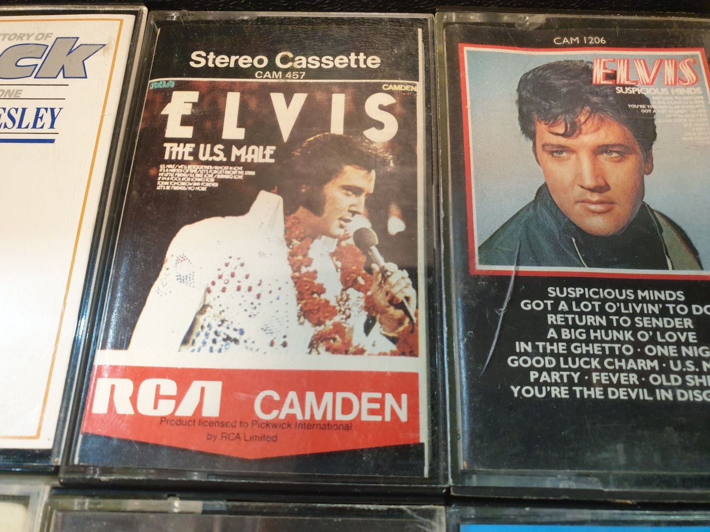 ELVIS PRESLEY 6 kaset magnetofonowych.