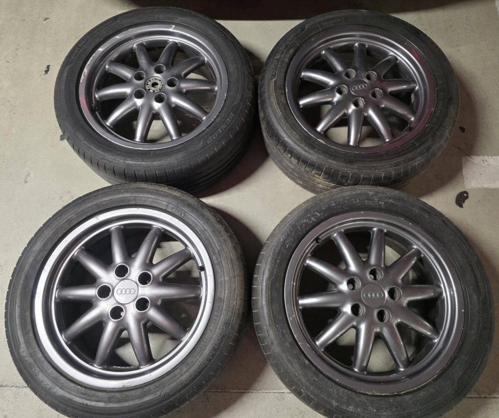 4 alufelgi Audi Bolero 17 cali + opony 225/50 r17. Ronal, avus, votex.