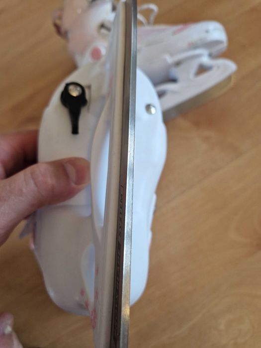 Łyżwy dziecięce regulowane Broyx Snow Star r26-29 dla dziewczynki