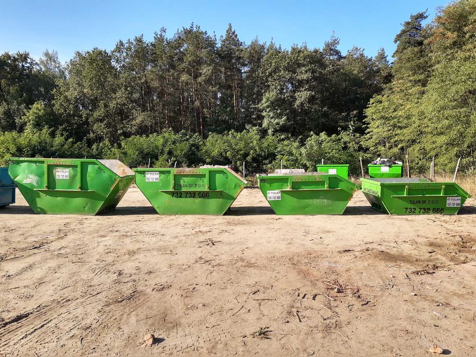 Kontener na gruz odpady budowlane 1m3 , 2m3 , 5m3 , 7m3 , 10m3