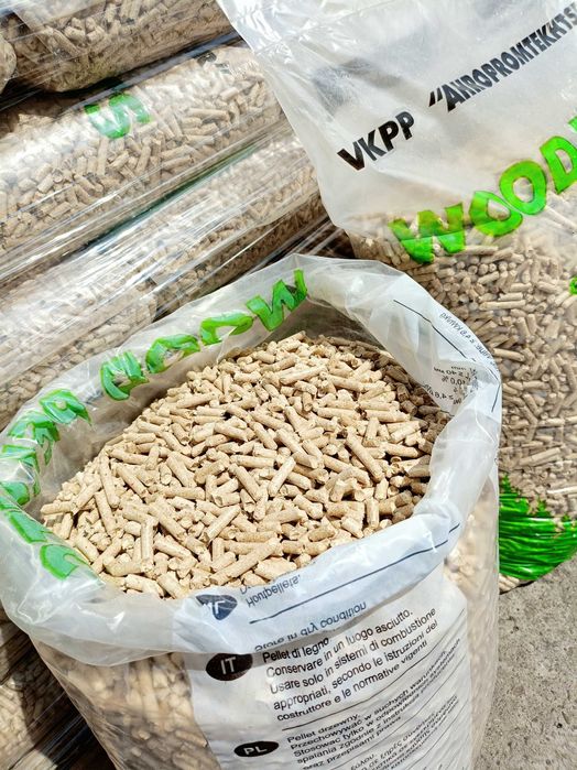 Pellet Drzewny Certyfikowany EN Plus A1 Bardzo Dobra Jakość Pelet