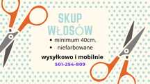 Skup włosów niefarbowanych CAŁA POLSKA