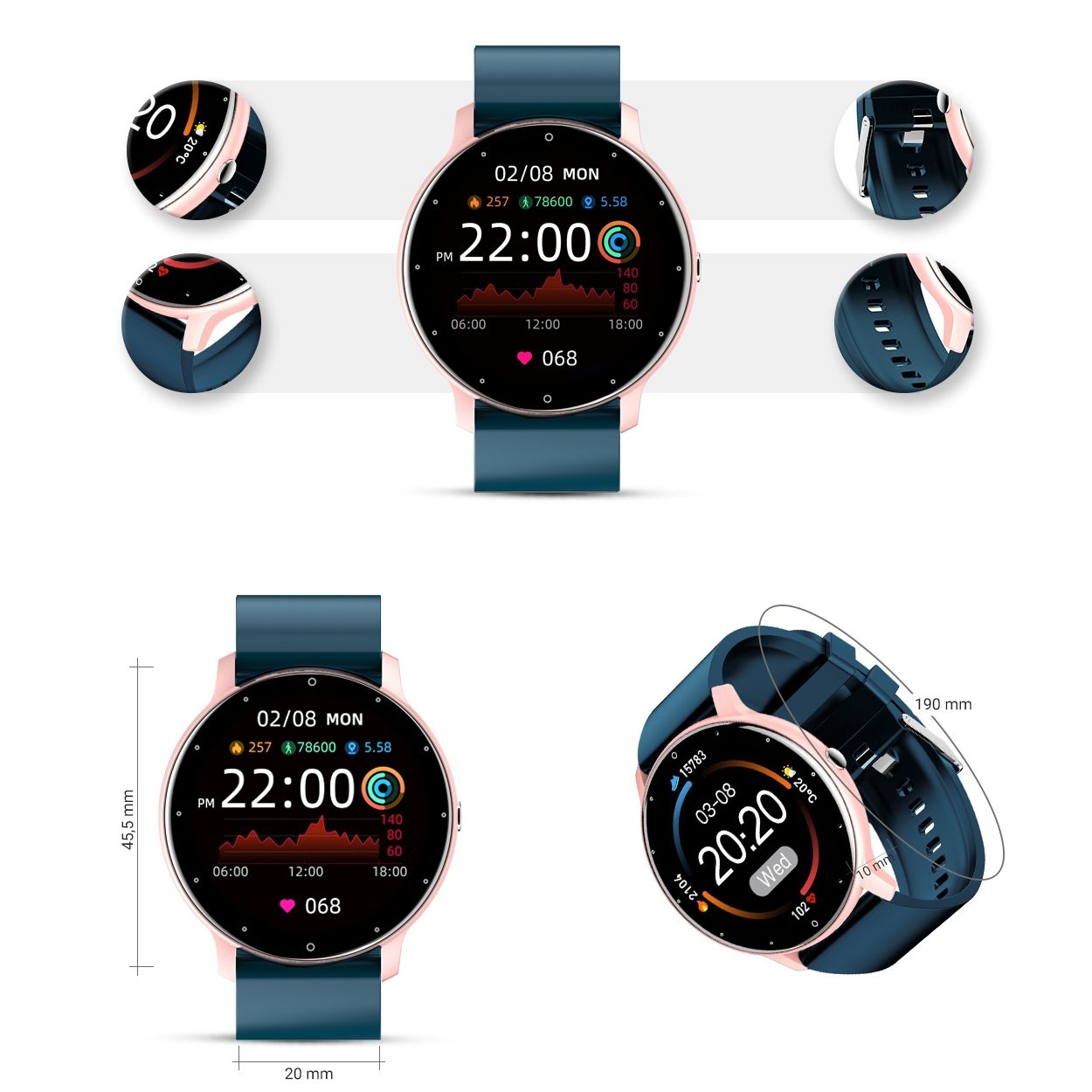 Smartwatch Damski Gravity GT1-4 Kup z Olx!