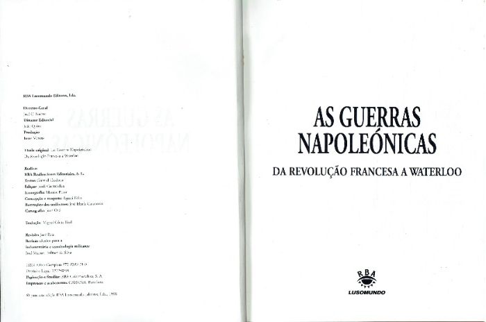 7428 As Guerras Napoleónicas -2 Vol. da Revolução Francesa a Waterloo