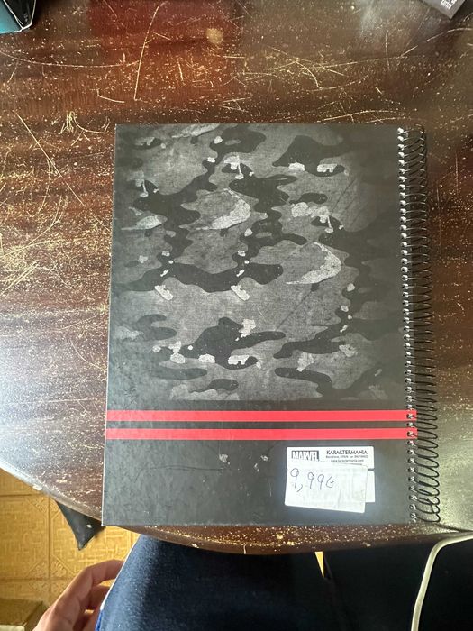 Caderno marvel A4