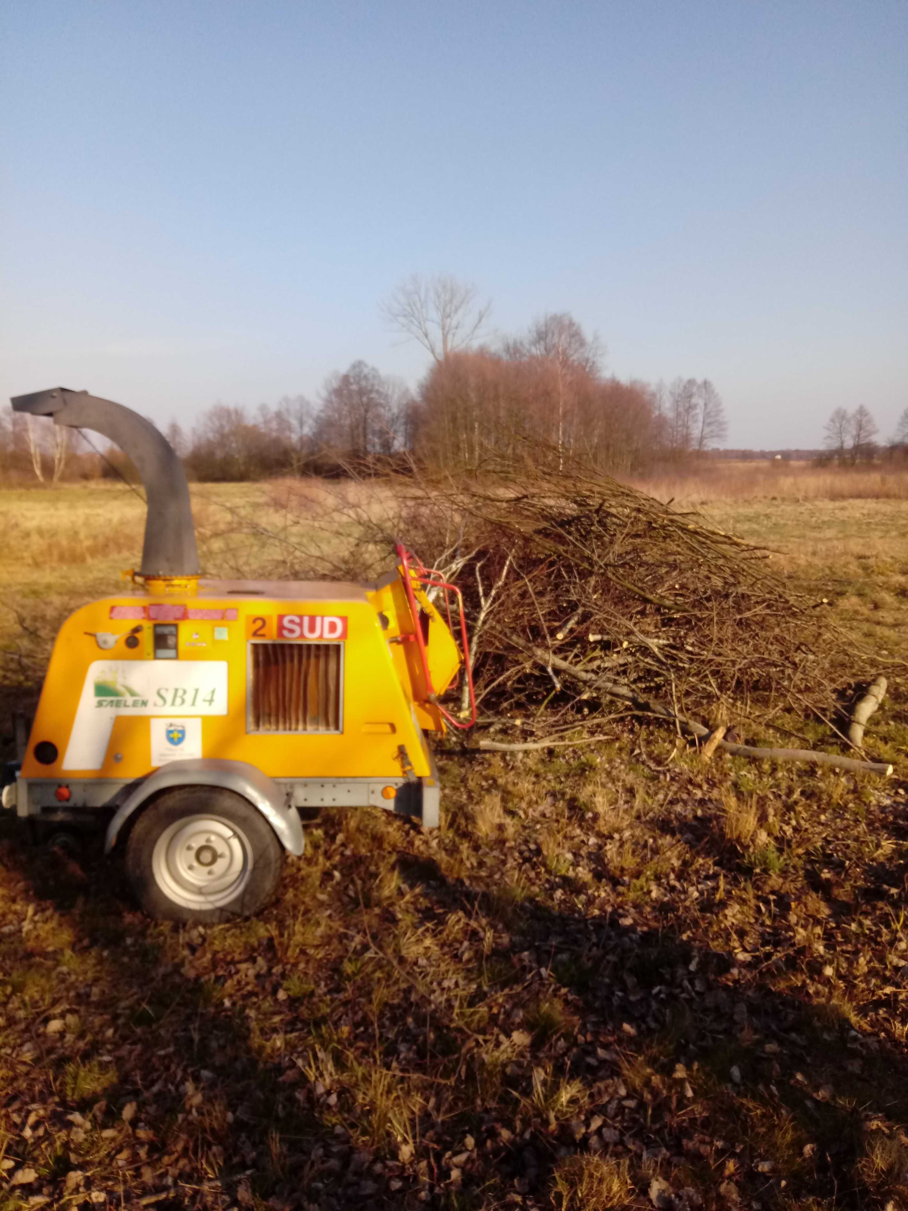 Rębak rozdrabniacz do gałęzi - wynajem bez kaucji!