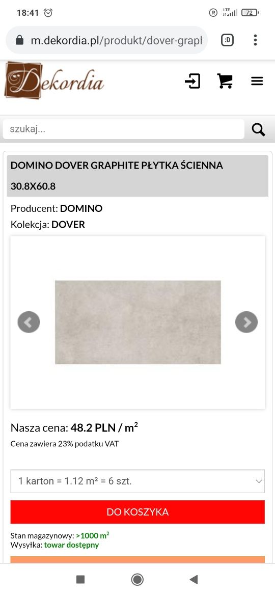 Płytki ścienne Tubądzin