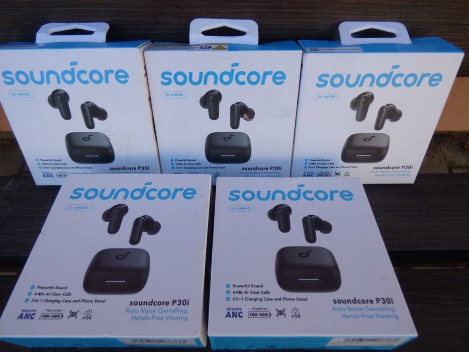 Електрошрот Гарнітура ANKER SoundCore P30i black оригінал