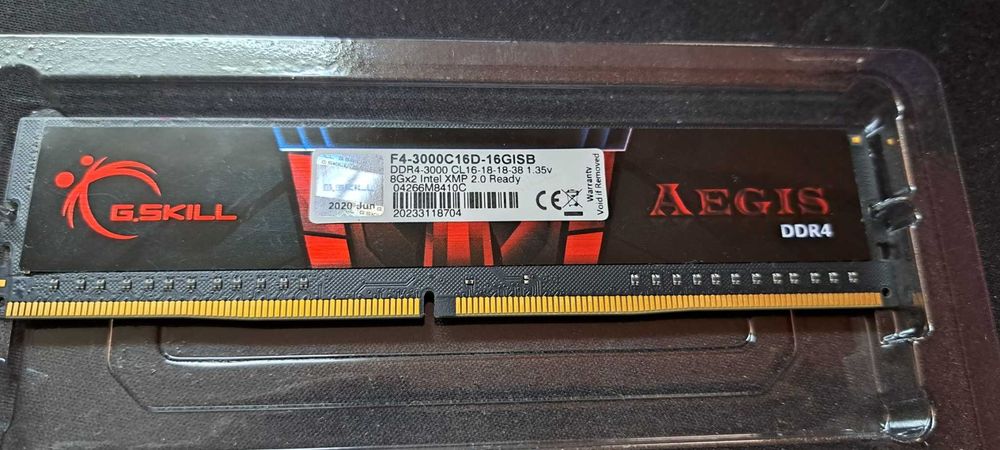 Mem´ria Gskill AEGIS 16Gb Ram DDr4