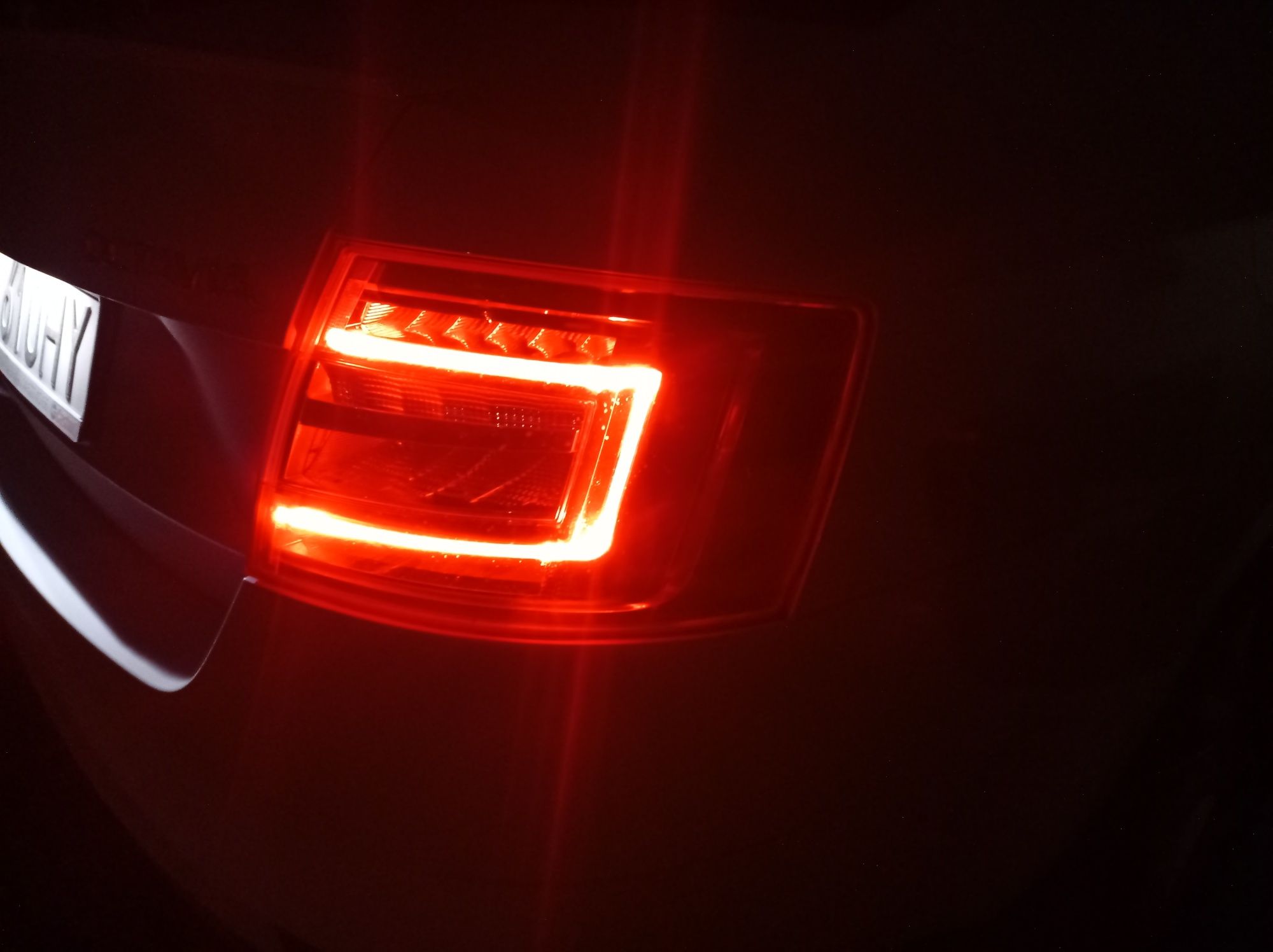 Komplet tylnych lamp led Skoda Octavia 3