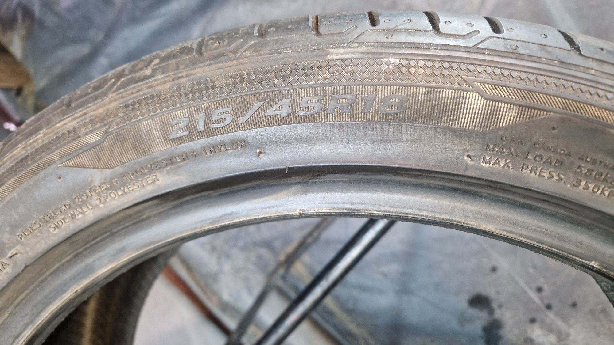 4x215/45/18 Hankook Ventus Prime 3// 7.5 mm/ 2020rok/DEMO