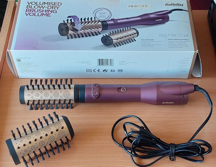 BaByliss Hair - Rotating Brushing for Drying and Styling