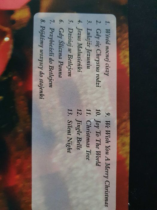 Płyta Kolędy Karaoke Coca-Cola Wśród nocnej ciszy i inne