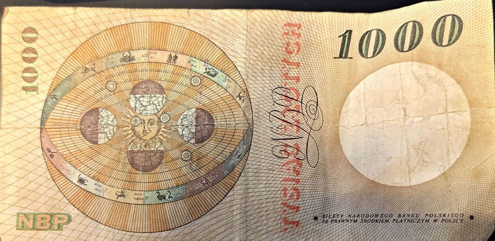 Banknot 1000 zł 1965