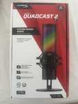 Microfone HyperX Quadcast 2s + Braço articulado