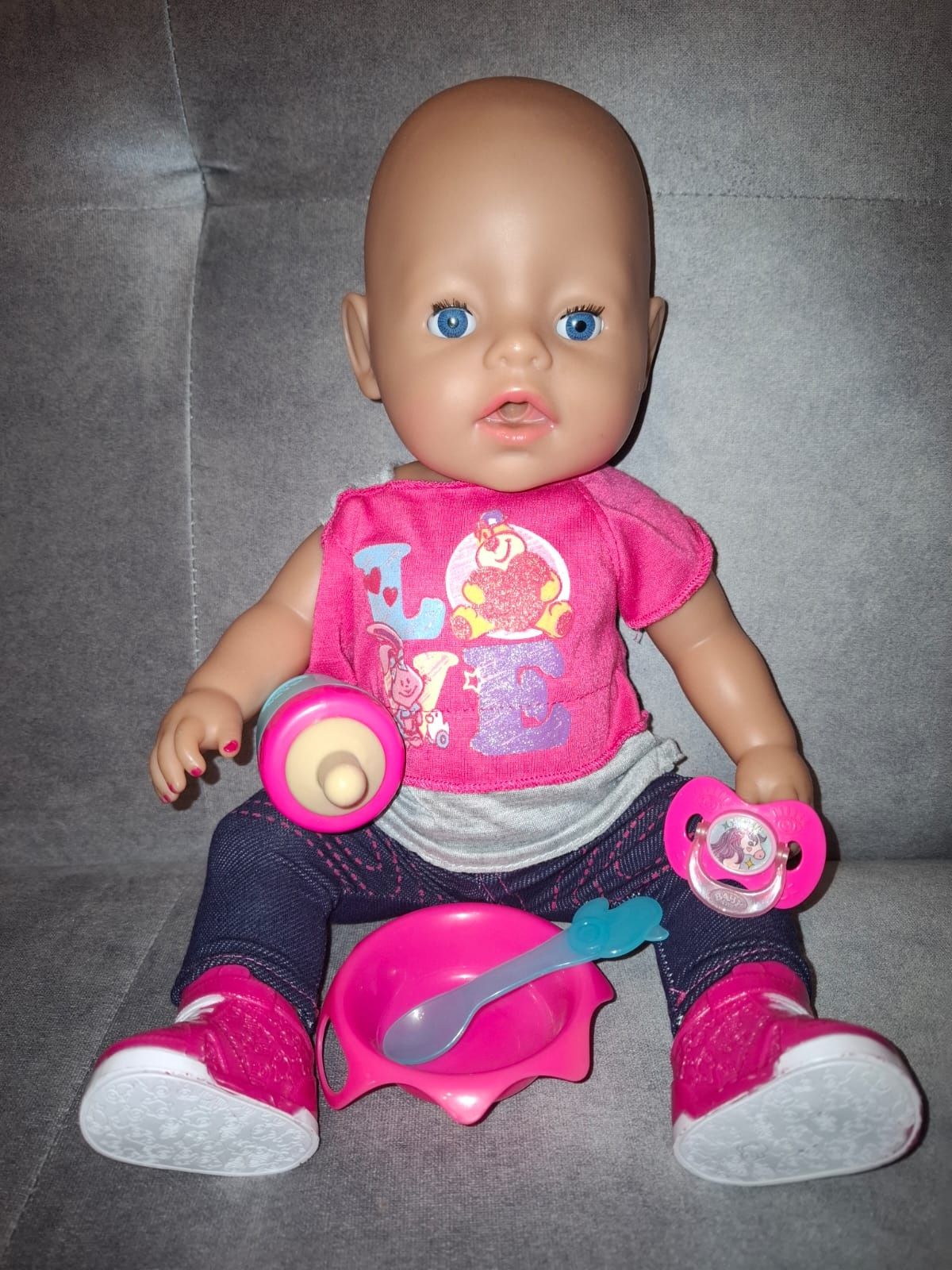 Lalka Baby Born + ubranka (zestaw)