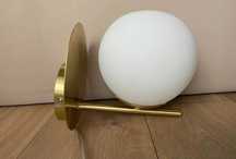 Lampa kinkiet TRIO Pure  złote\mosiądz 2 sztuki NOWE