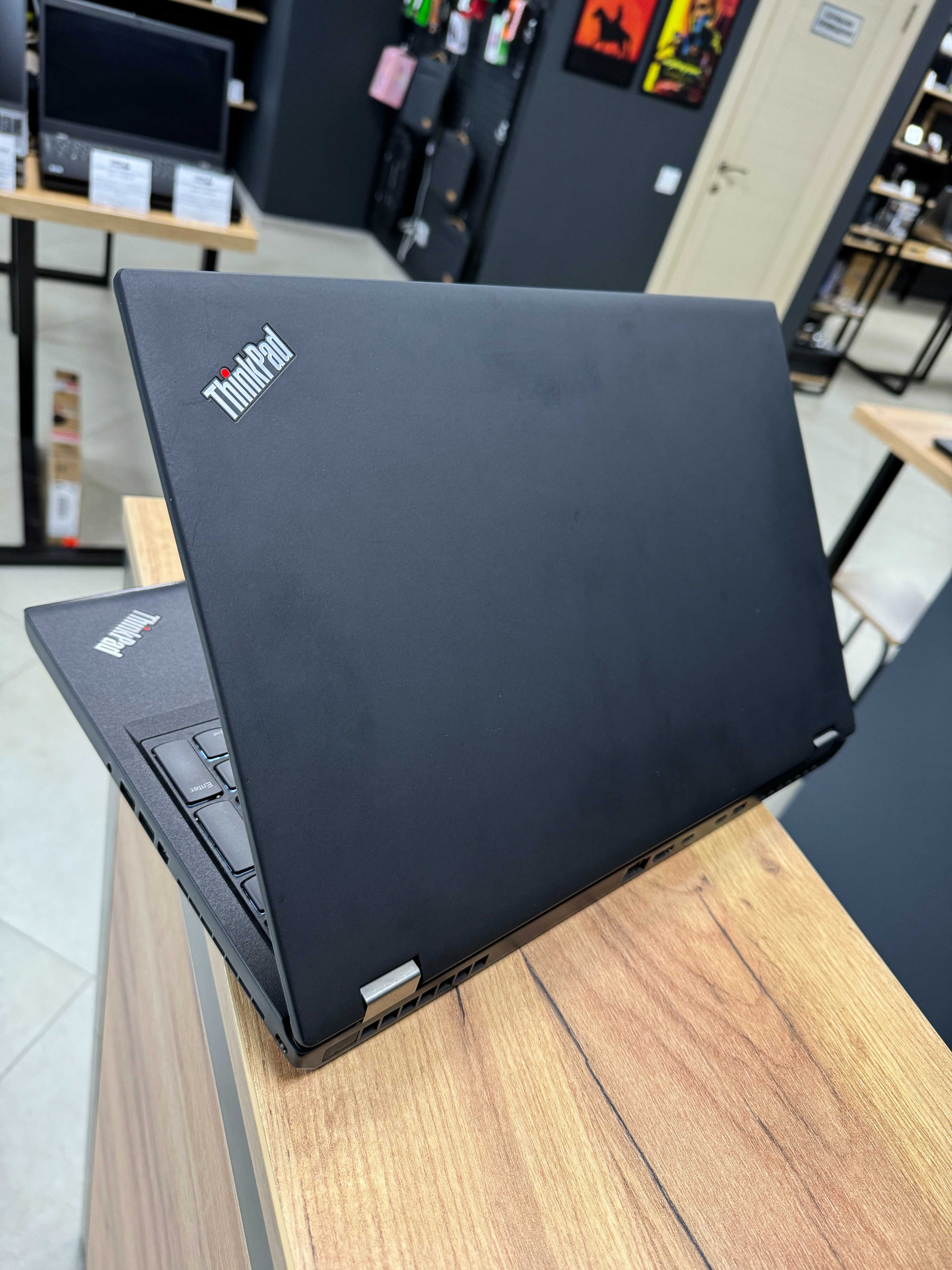 Lenovo ThinkPad - i7 8850H 6 ядер/Quadro P2000 4 GB/32 GB/512 NVME/IPS