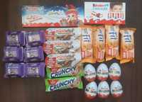 NOWE Kinder Niespodzianki, Milka secret boxy i inne..