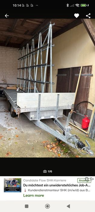 Przyczepa platforma 3,50x1,80