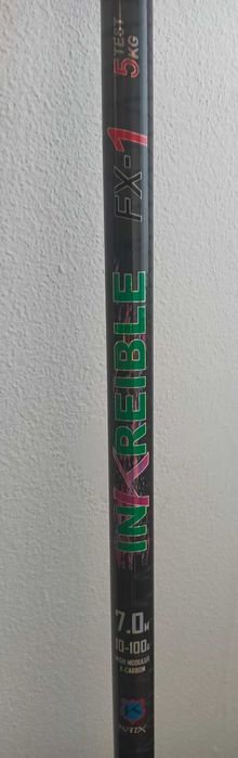 Cana katx 7mt inkreible com carreto Shimano como nova