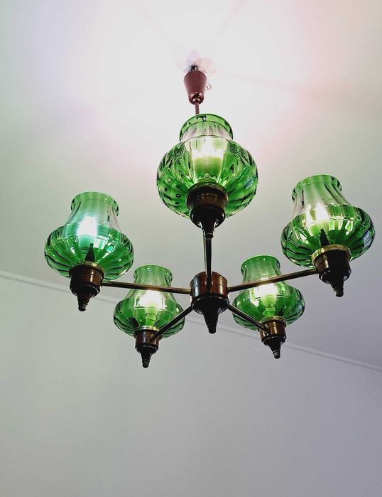 Candeeiro de teto vintage. Vintage ceiling lamp