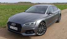 Audi A5 2.0 252KM Benzyna / Radar Skóra Navi Alu 19 Lato Zima