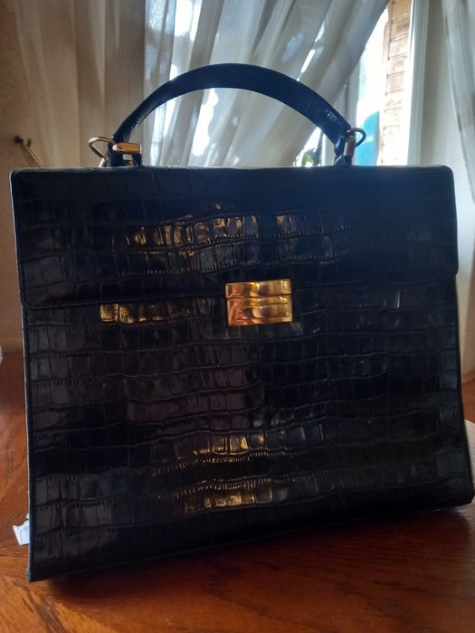 Шкіряна ділова нова сумка